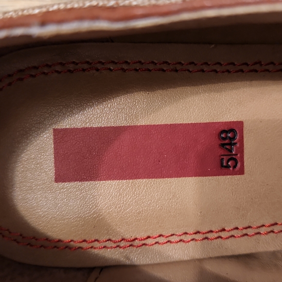 NWT SAKS OFF 5TH BEAUTIFUL LACE UP  FLATS - Picture 11 of 12